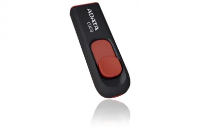 COM0396-8 ADATA C008 pendrive 8GB, fekete