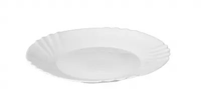 KE102B * Porcelán lapos tányér (25cm-es átmérővel) BIANCO