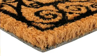 LT003 Kókusz lábtörlő, téglalap alakú, 55x33 (STANDARD) különböző mintával