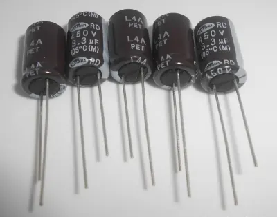 KON 3.3UF 450V 105° 10X16 RD2W335M10016BB200