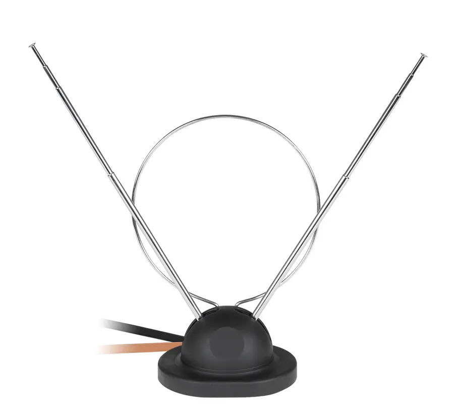 ANT0016-2 Digitális beltéri TV antenna,talpas, passzív, villás csatlakozással