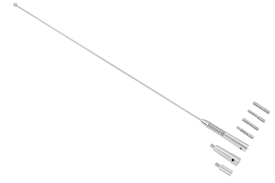 ANT0301 Autó antenna szár, 52cm, 6 féle adapterrel,  SUNKER M2