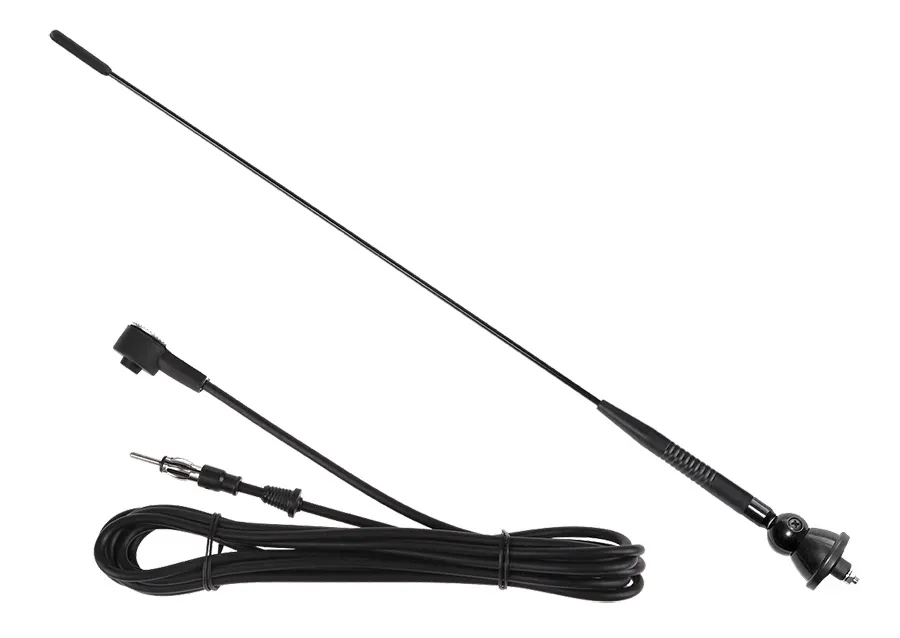 ANT0352 Autó antenna, komplett, 42cm szár, 1,3m vezetékkel, SUNKER A1