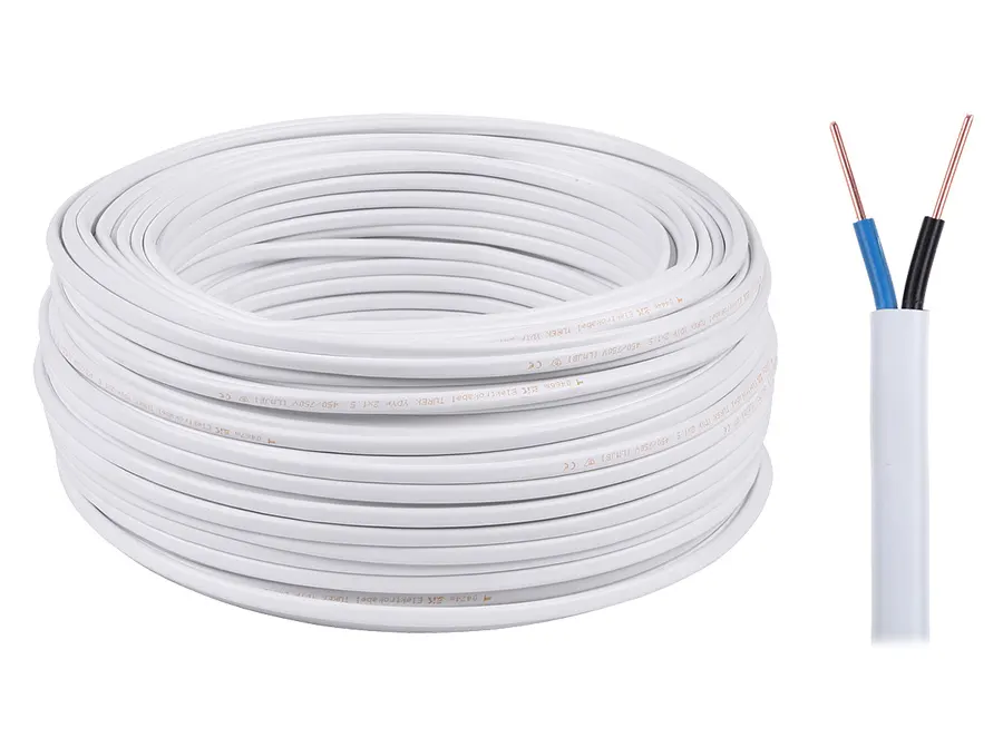 KAB0801 2 eres tömör réz kábel 2x2,5mm2