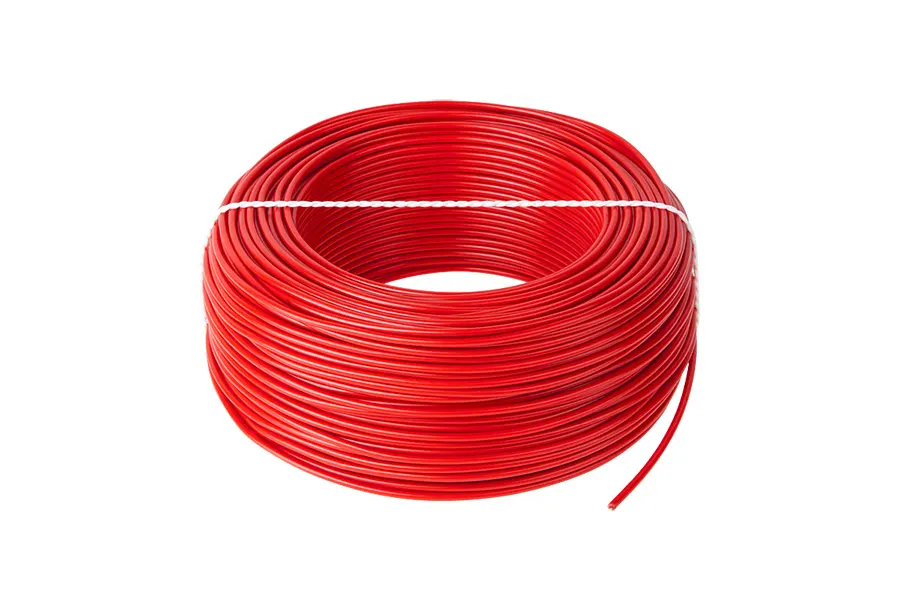 KAB0840 1 eres réz áramkábel, piros színű 1x0,5mm2