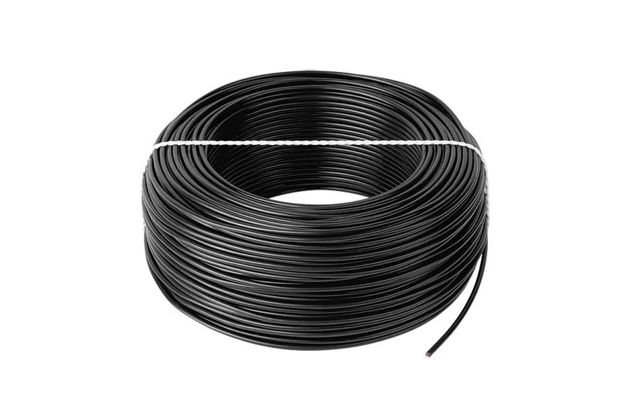 KAB0841 1 eres réz áramkábel, fekete színű 1x0,5mm2