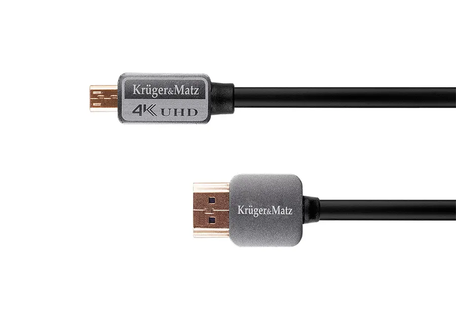 KM0328 Krüger&Matz HDMI-Micro HDMI kábel (A-D) 3m