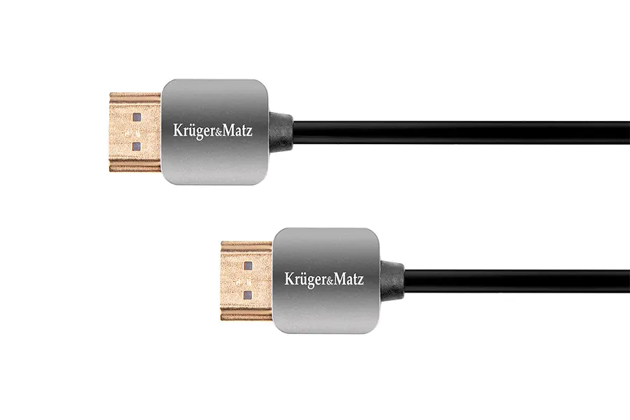 KM0329 Krüger&Matz HDMI - HDMI kábel, 1,8m (4K 3D)