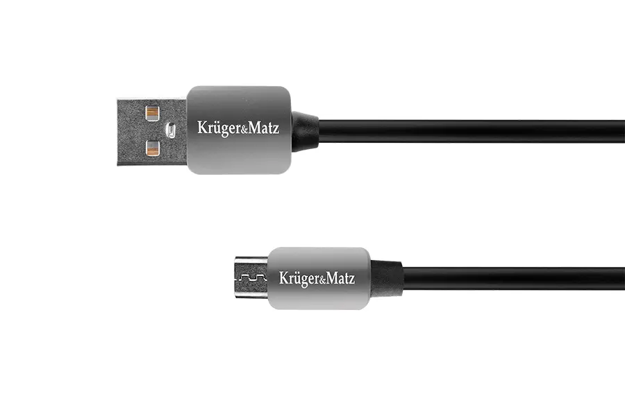 KM0331 Krüger&Matz USB-Micro USB kábel 1.8m
