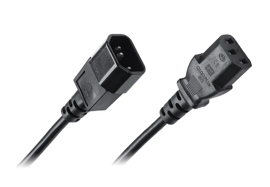 KPO2770 Számítógép tápkábel hosszabbító, dugó - aljzat, 3pin földelt, 1,5m