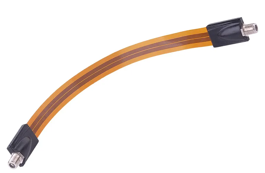 KPO3834 Lapos antenna átvezető kábel, ajtóhoz, ablakhoz zárható, F alj - F alj