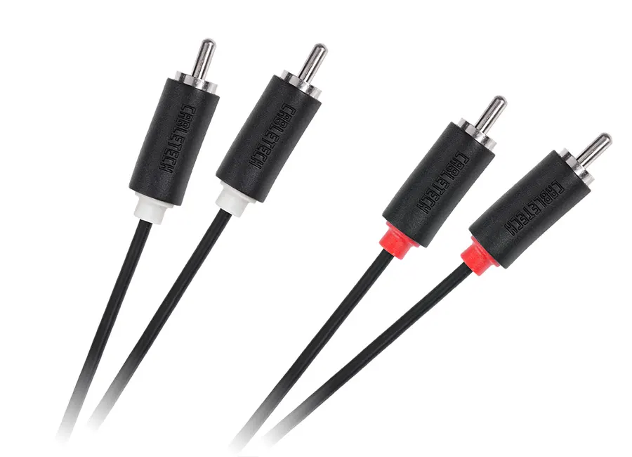 KPO3954-3 RCA kábel, 2RCA dugó - 2RCA dugó, 3m