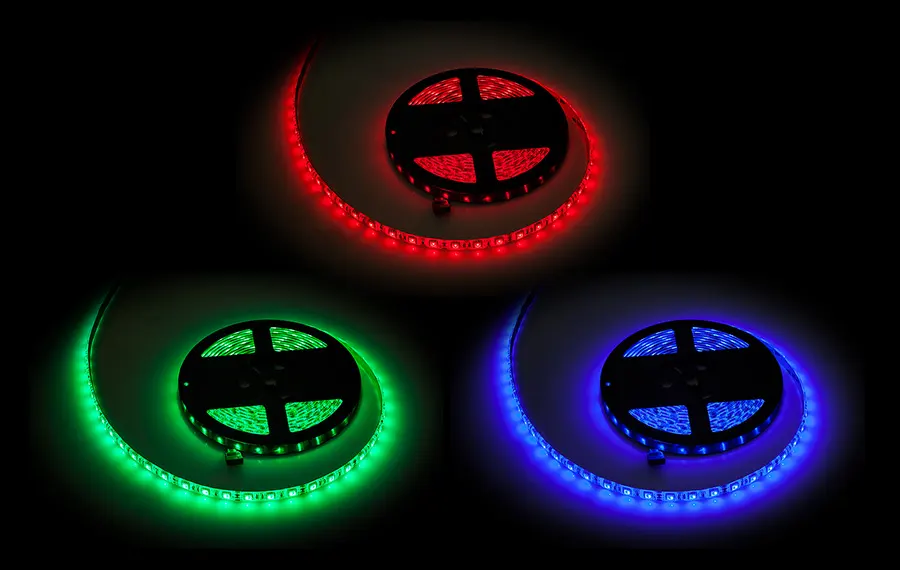 LED0138-2 Vízálló RGB ledszalag, 300x5050SMD, 72W, 5m