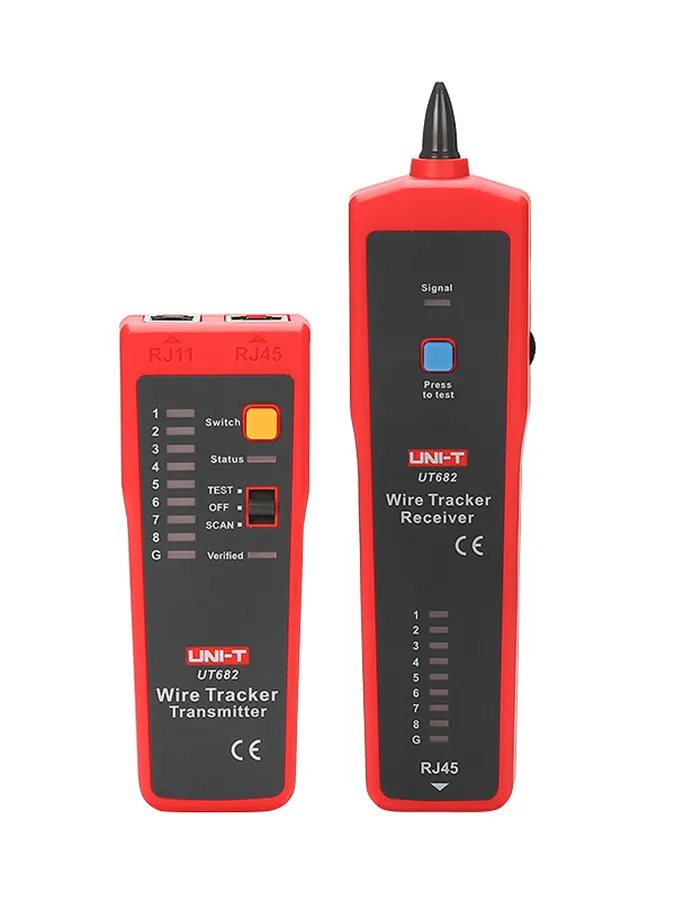 MIE0292 RJ45/RJ11 kábel teszter és kábel kereső UNI-T UT682