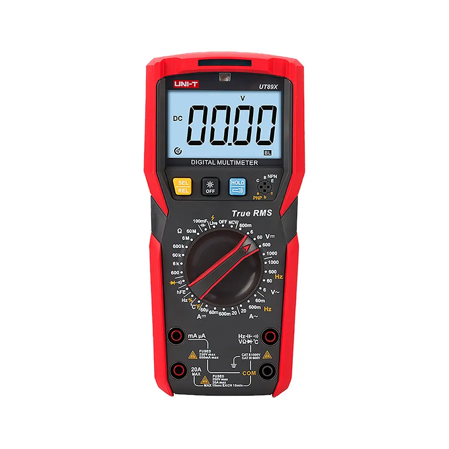 MIE0409 Univerzális mérőműszer, UNI-T UT89X (TRUE RMS)