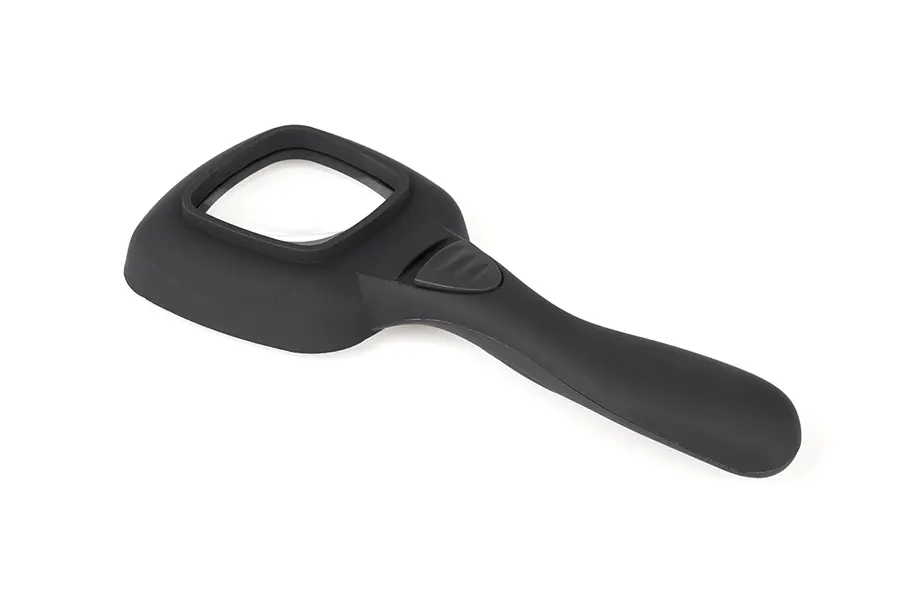 NAR0839 Kézi nagyító LED világítással,64mm 4D 6LED
