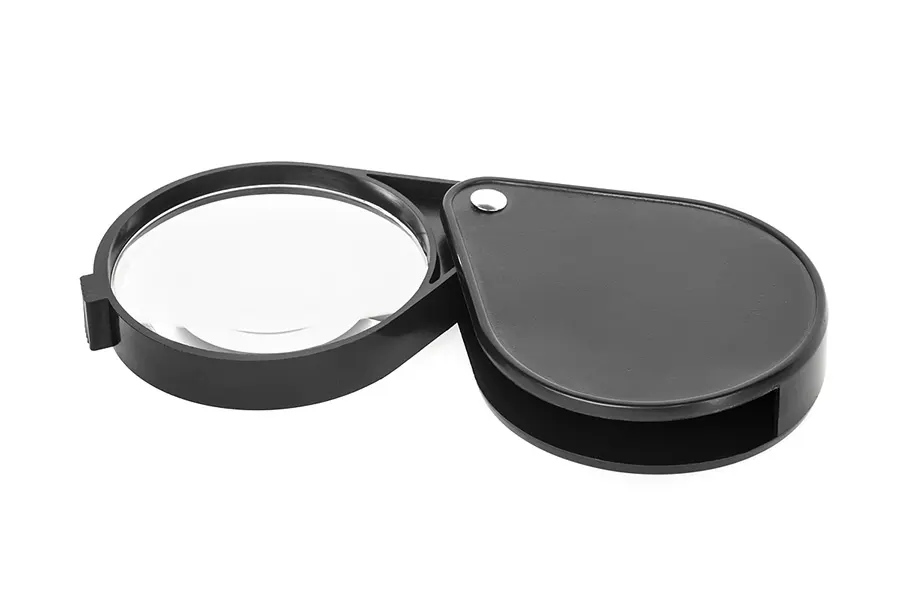 NAR0849 Kézi összecsukható nagyító 50mm, 6D
