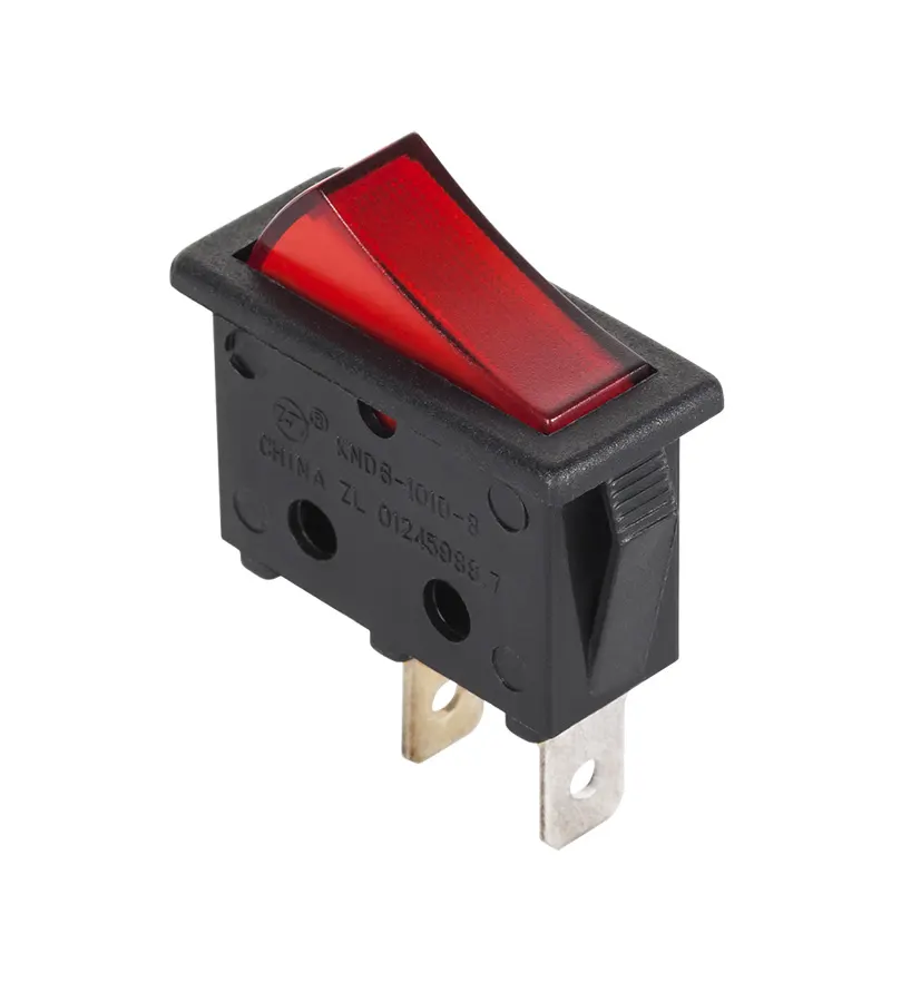 PRK0034 Billenőkapcsoló kétállású ON-OFF,Piros 250V 16A