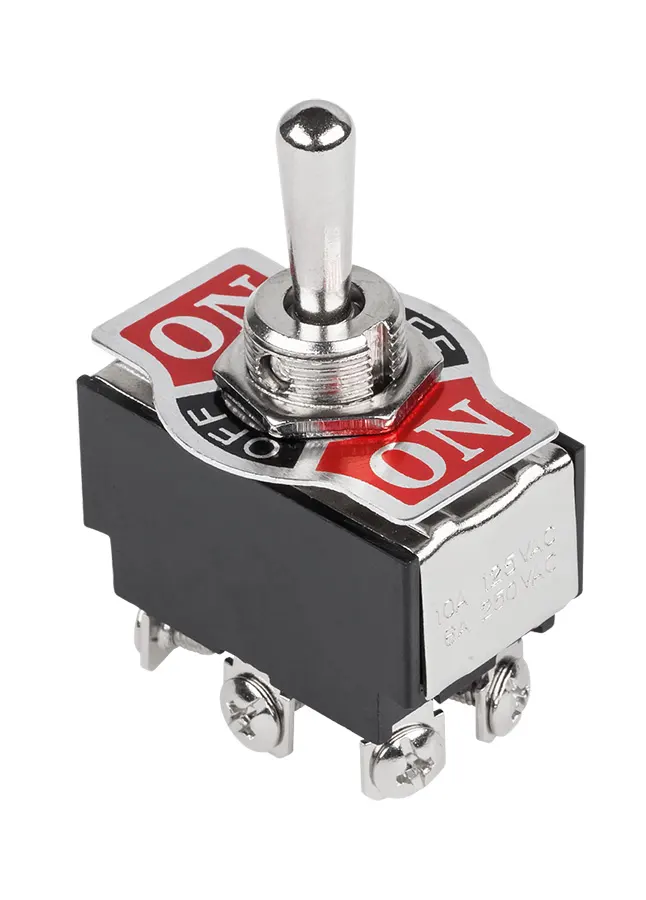 PRK0099 Pillanatkapcsoló háromállású ON-OFF-ON, piros 250V 6A KN3 (B) - 223