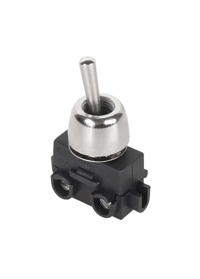 PRK0117 Billenőkapcsoló kétállású ON-OFF, fekete 250V 2x2A SM226
