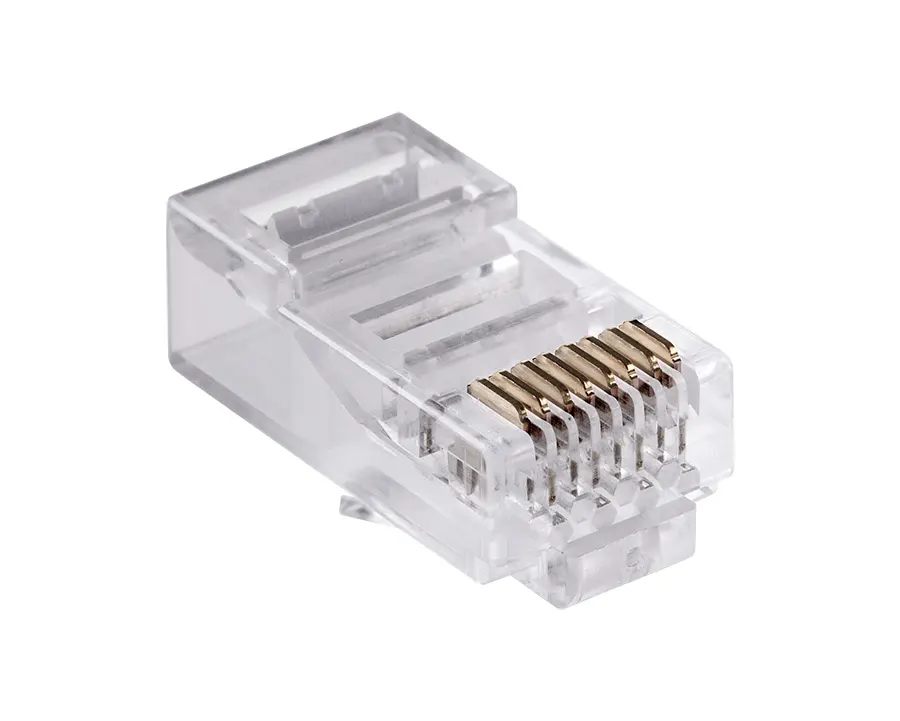TEL0052  Krimpelhető UTP dugó, RJ45 8P8C CAT6e