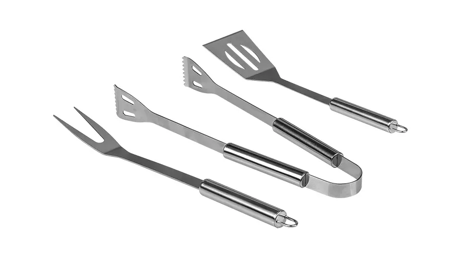 TSA0110 TEESA Grill készlet, rozsdamentes acél 3részes