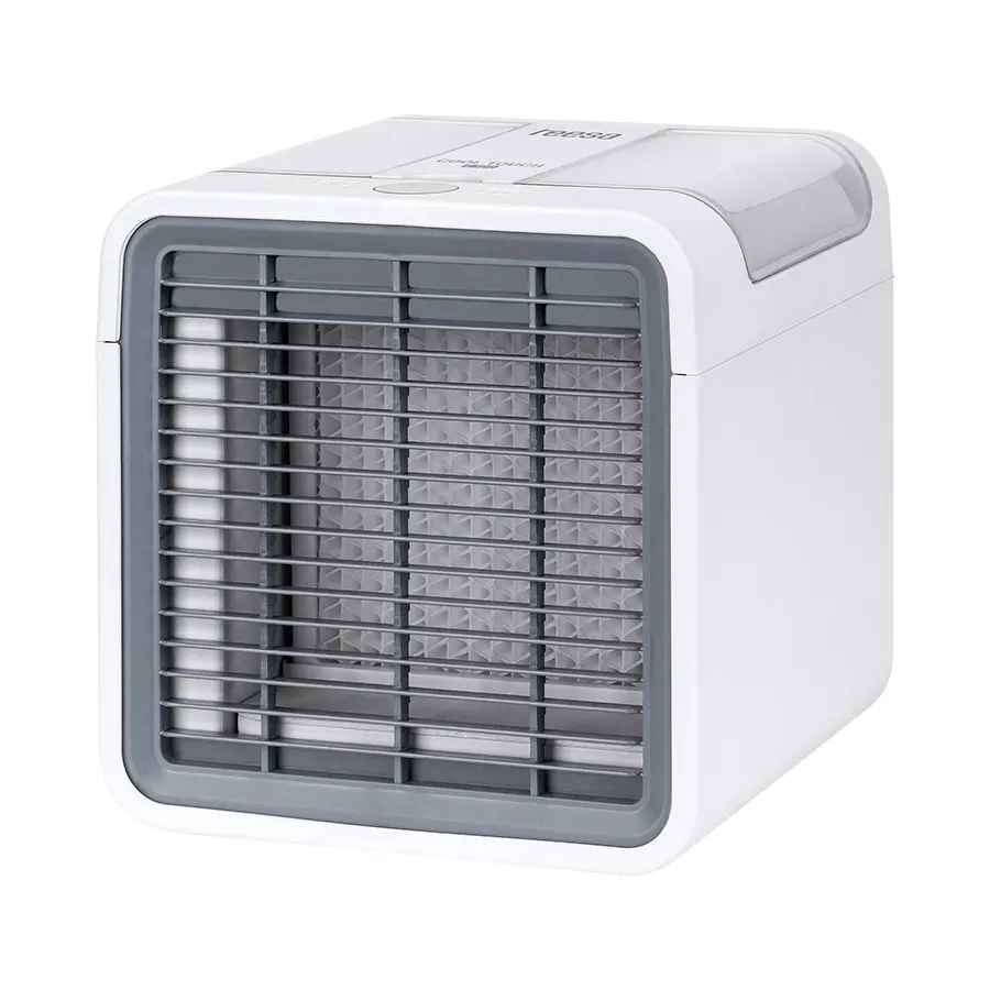 TSA8042 Mini ventilátor, levegőhűtő és párásító funkcióval, fehér színű,5W TEESA