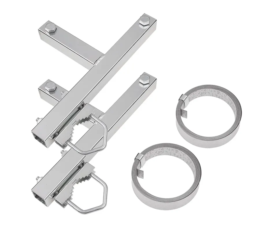 UCH0325 Kéményre rögzíthető konzol antenna tartóhoz, 5m acél szalaggal
