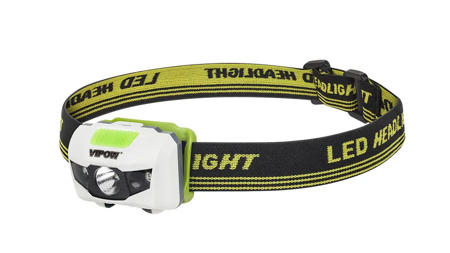 URZ0906 Fejlámpa, 3W LED + 2db piros LED VIPOW