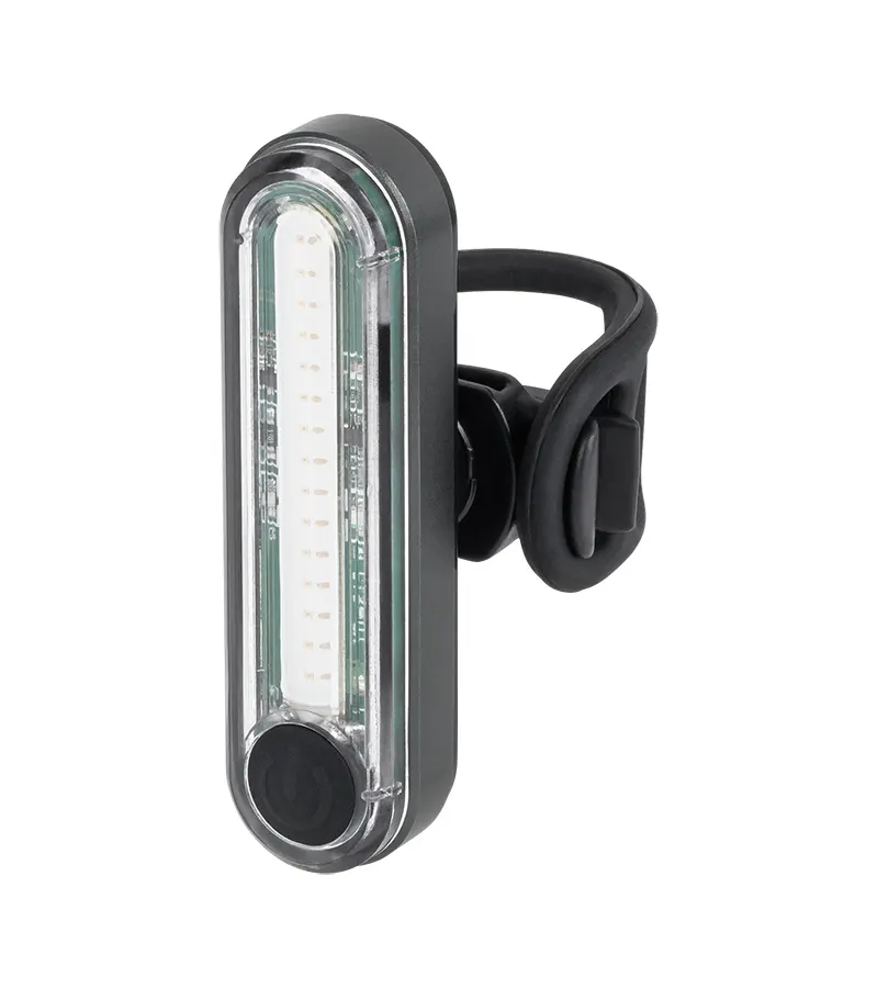 URZ0917 * COB LED-es hátsó kerékpár lámpa, beépített akkumulátorral