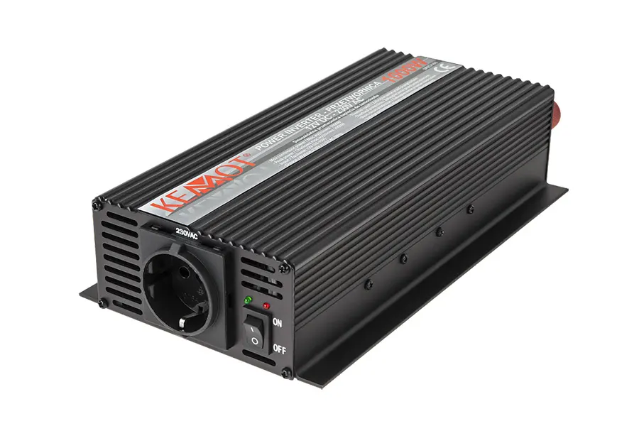 URZ3163 Autós inverter 12V/230V 1000W KEMOT