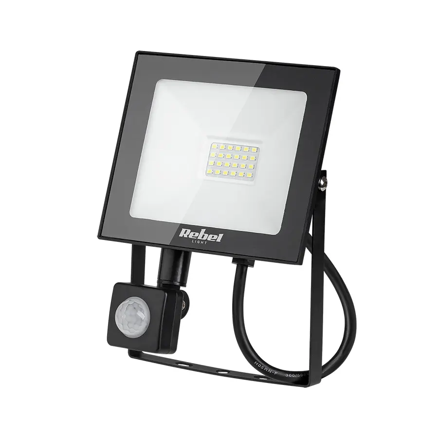 URZ3491 Mozgásérzékelős LED Reflektor 20W(24x2835SMD) 3000k 1600lm
