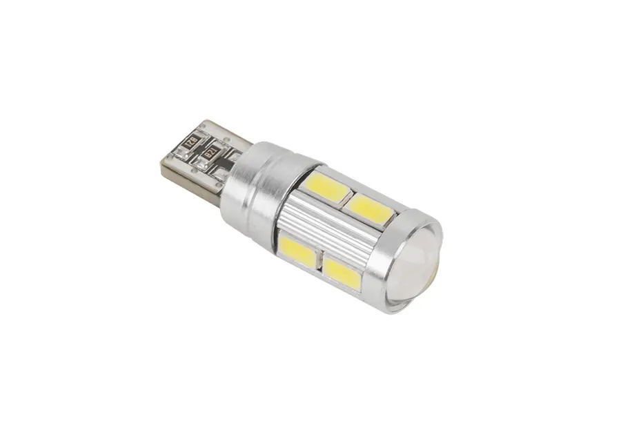 ZAR0383 Autós LED izzó, T10, 10x5730SMD LED 2,1W 2db/cs.