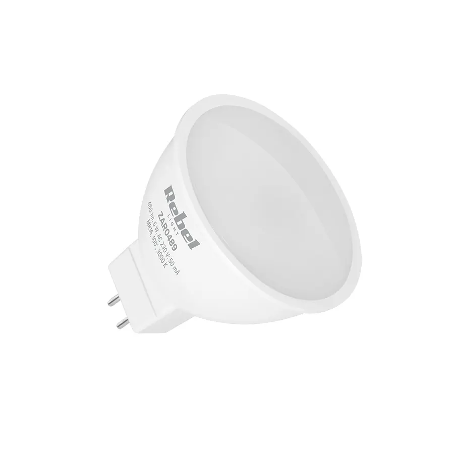 ZAR0489 LED izzó MR16 6W 480lm 3000K 12V