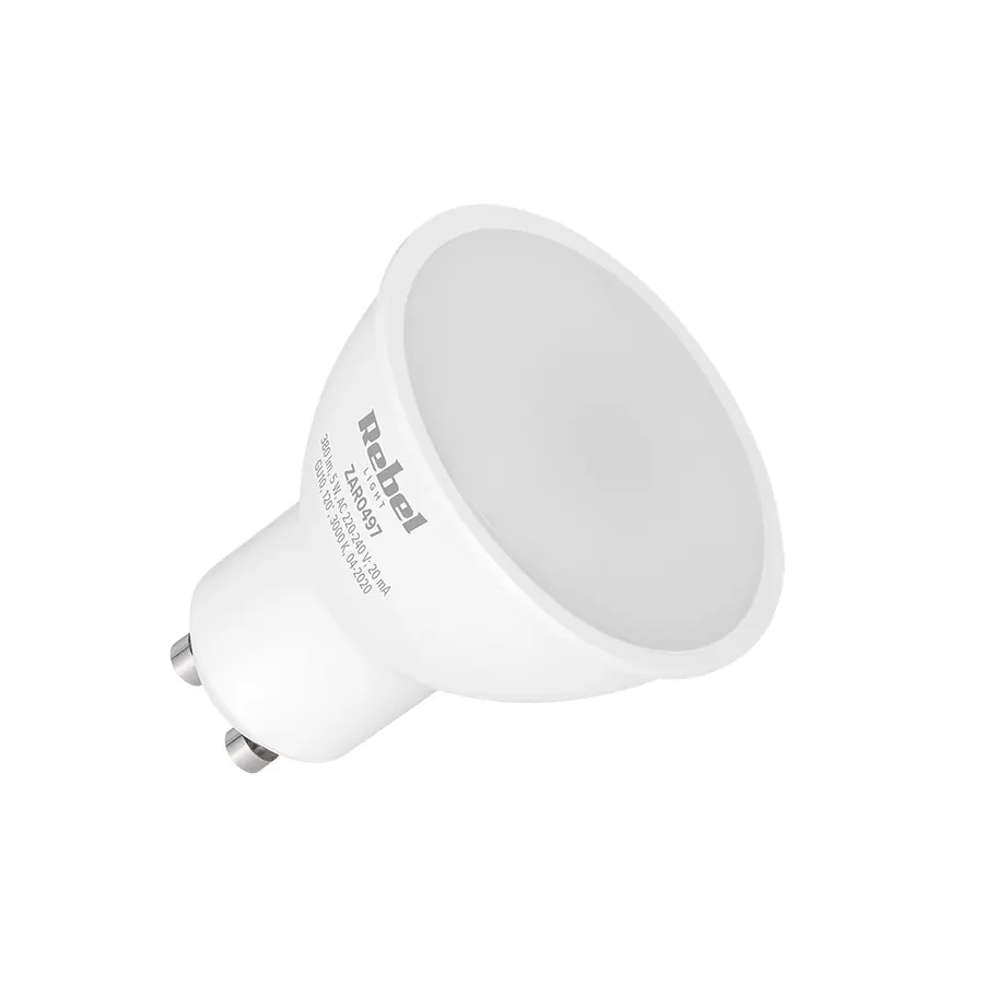 ZAR0497 LED izzó GU10 5W 380lm 3000K 230V