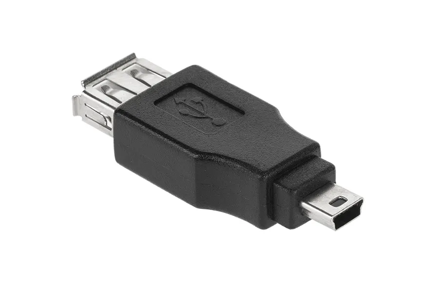 ZLA0628 USB átalakító, USB aljzat - mini USB dugó