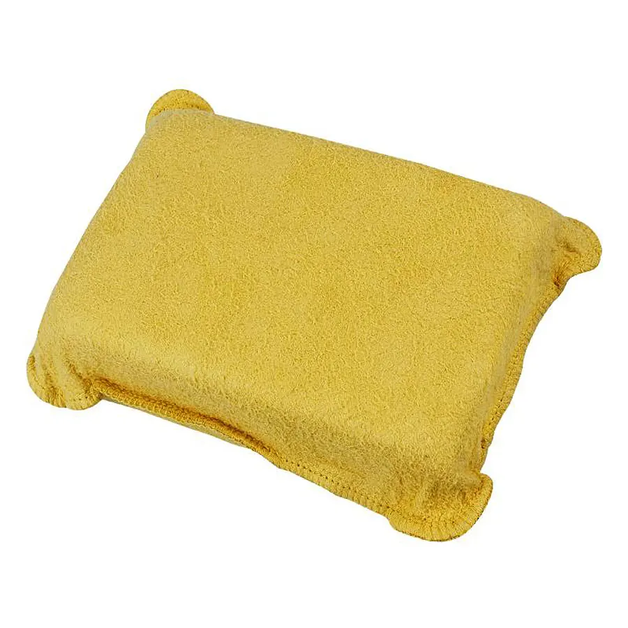 AUTO084A Szarvasbőr párna, nedves felületek szárazra törlésére, 5x10x15cm