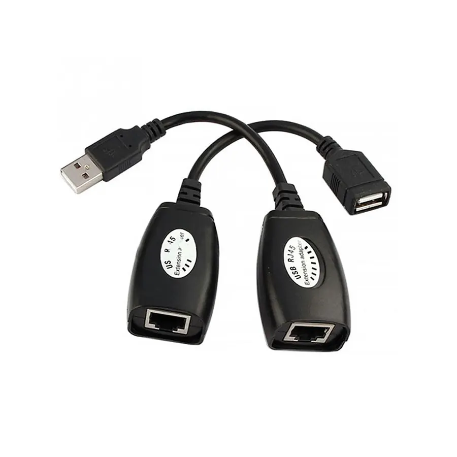 COM0038 USB hosszabbító RJ45 csatlakozással, USB Extender, 50m