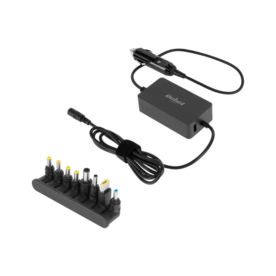 KOM0996 Univerzális autós laptop tápegység 16-19,5V 65W