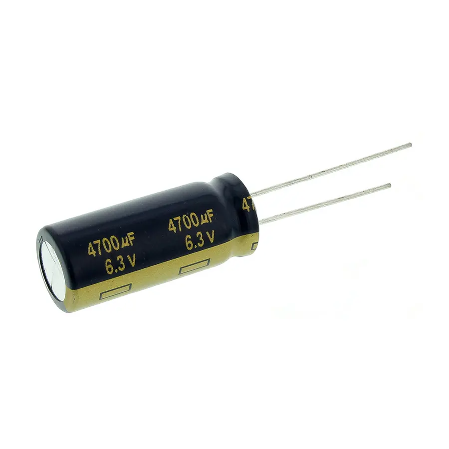 KON4700uF/6,3V  Jackcon 25x9mm 1db/cs.