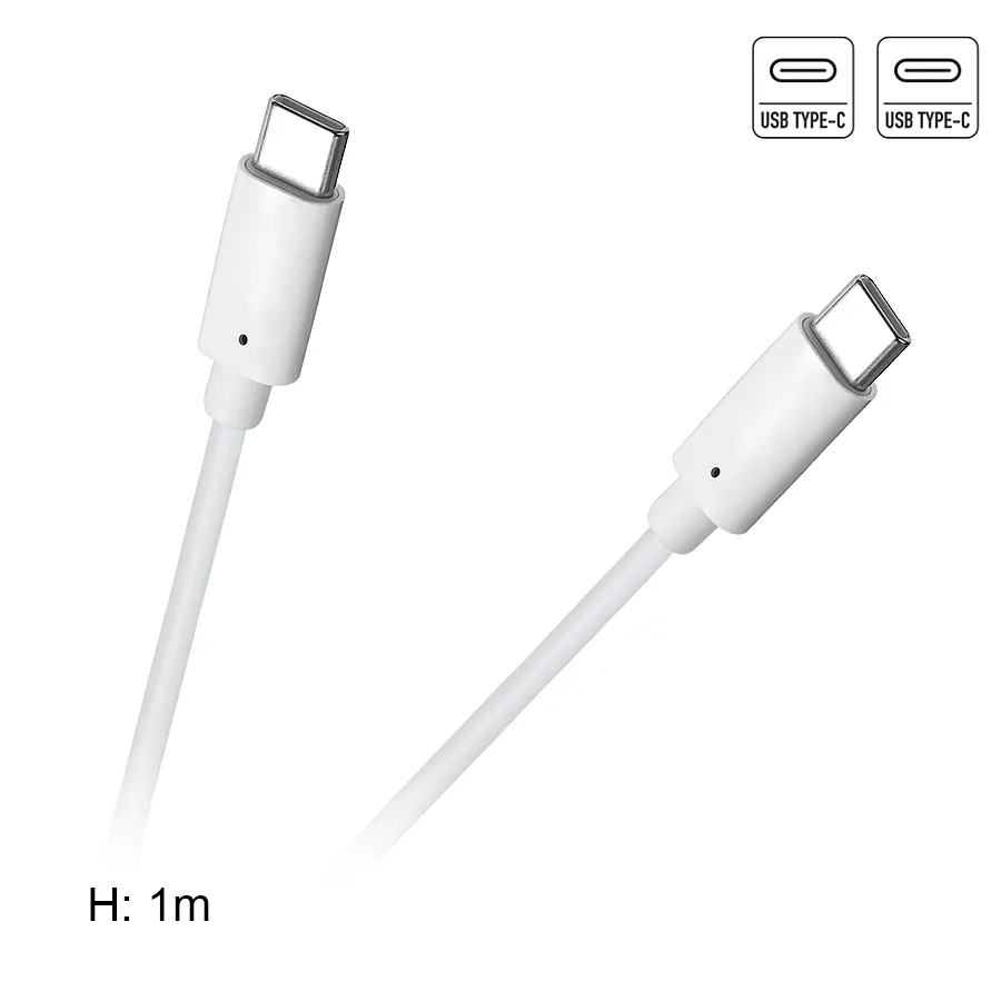 KPO4025-1 USB kábel, USB 3.0 Type-C dugó - dugó kábel, 1m
