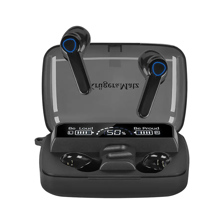Krüger&Matz Sztereó bluetooth fülhallgató, fekete színű, M19