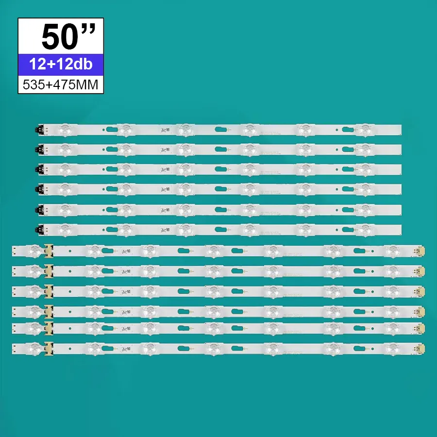 LED-TV110 Háttérvilágítás SAMSUNG 50coll LED TV-be, 7+6LED, 12db/csomag (6A+6B)