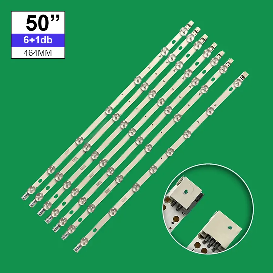 LED-TV158 Háttérvilágítás VESTEL 50coll LED TV-be 8+7LED 7db/cs (6A+1B)