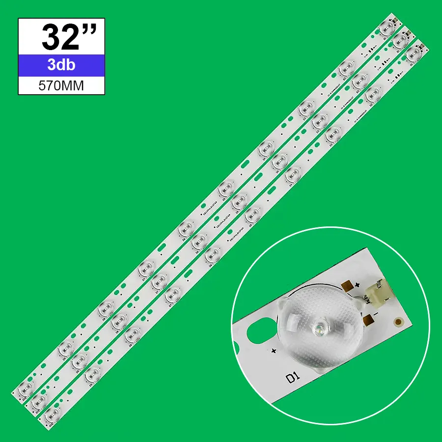 LED-TV167 Háttérvilágítás SUNNY 32coll LED TV-be 10LED 3V 3db/cs