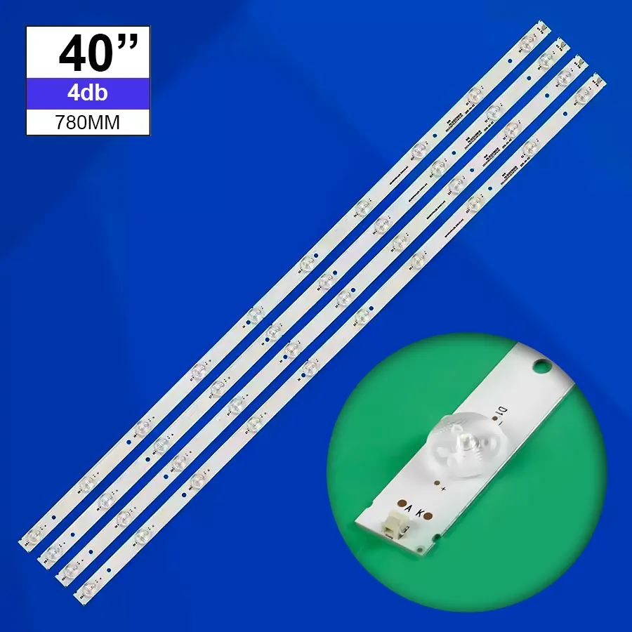 LED-TV296 Háttérvilágítás TECHNIKA 40coll LED TV-be 10LED 3V 4db/cs