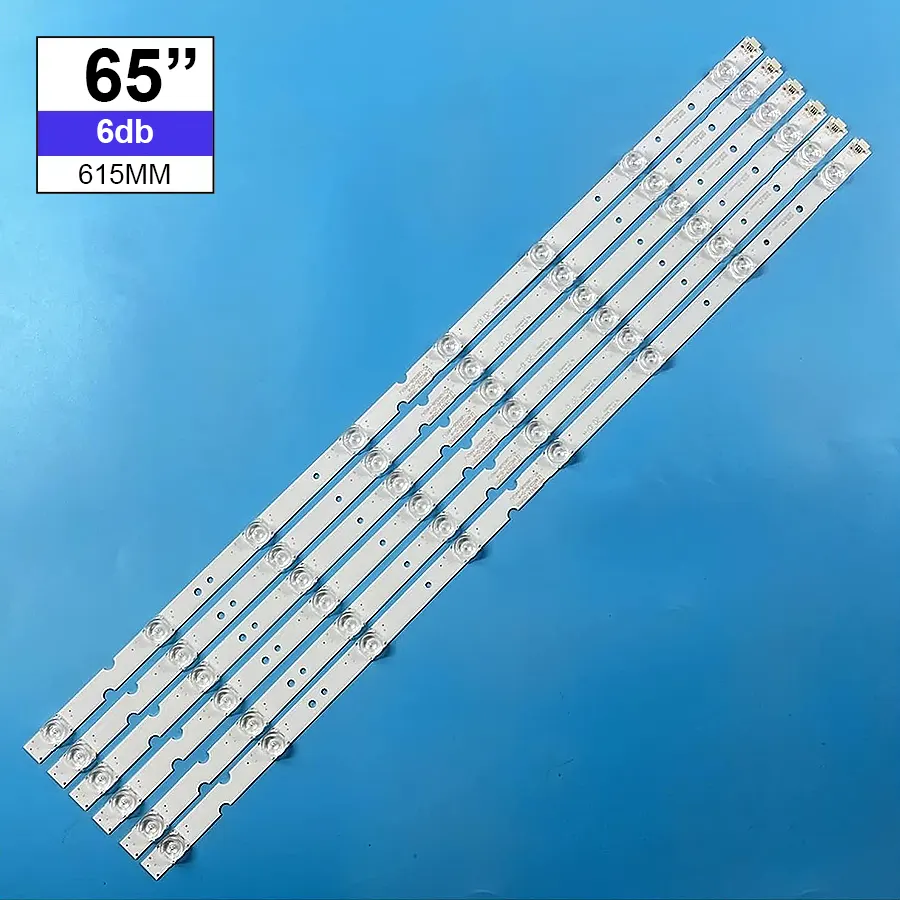 LED-TV630 Háttérvilágítás TCL, Thomson 65coll LED TV-be, 8LED 6V, 6db/csomag