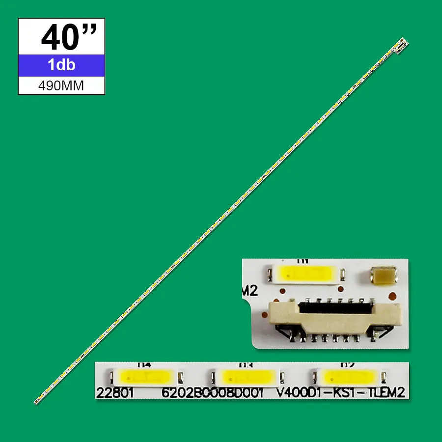 LED-TV637 Edge háttérvilágítás LG/Panasonic 40coll LED TV-be, 48LED 3V, 1db/csomag