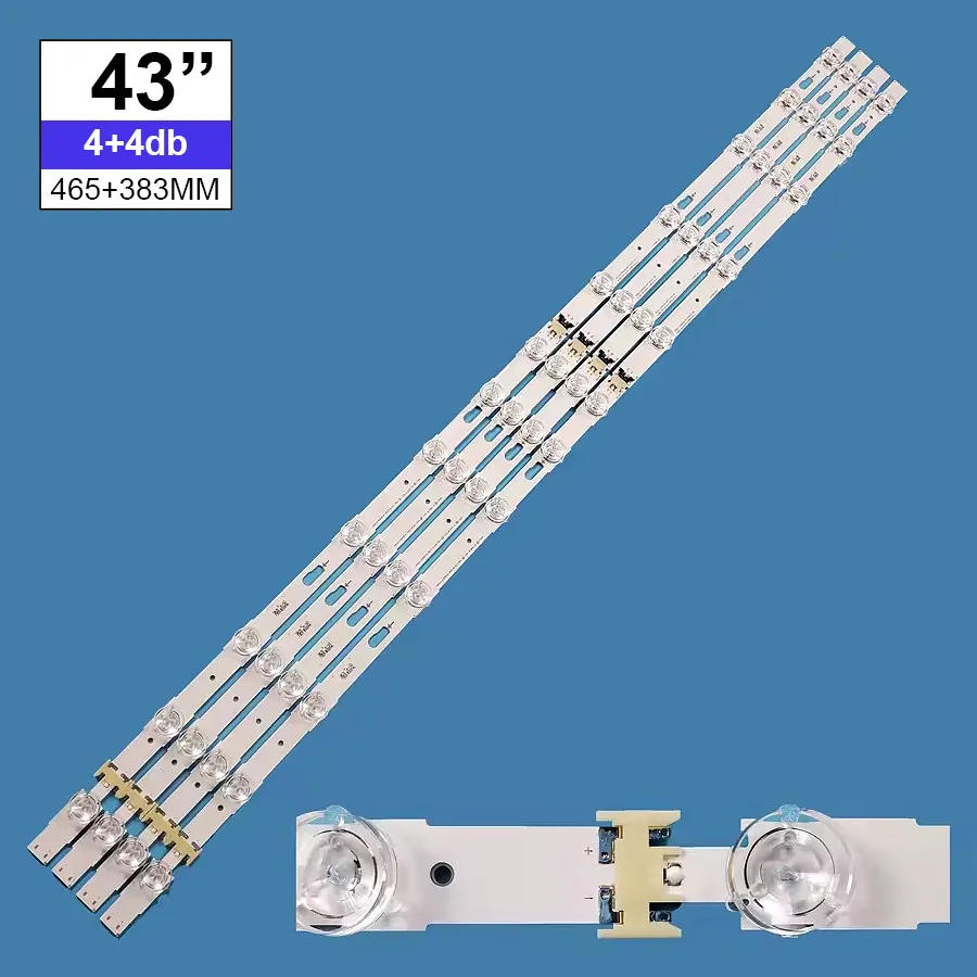 LED-TV644 Háttérvilágítás Samsung 43coll LED TV-be, 7+5LED, 8db/csomag (4A+4B)