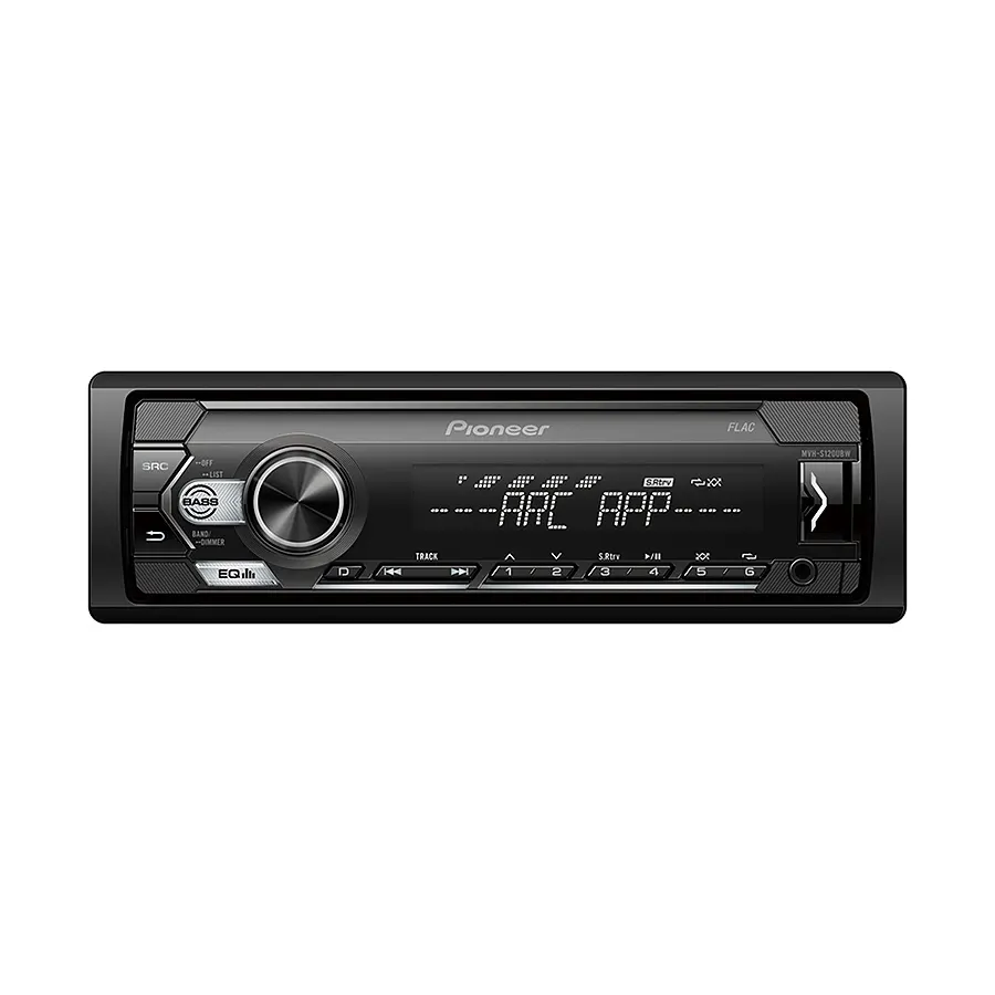 MVH-S120UBW Pioneer autórádió, fehér gombvilágítás, USB/AUX/RDS 4x50W